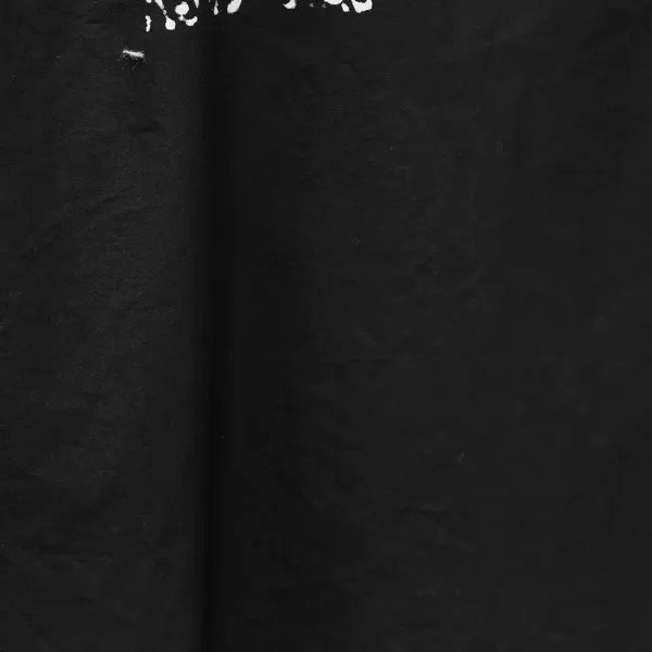 Рубашка из поплина с маленьким логотипом Balenciaga, черный