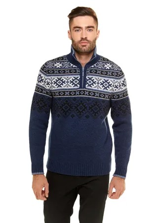 Джемпер мужской Scandica Cross синий 60/188