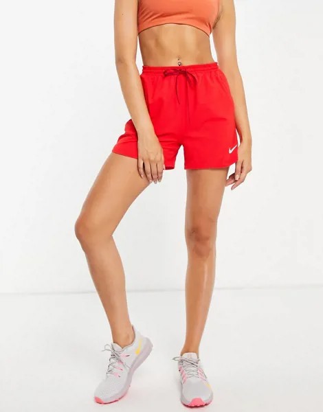 Красные шорты с технологией Dri-Fit Nike Football FC-Красный