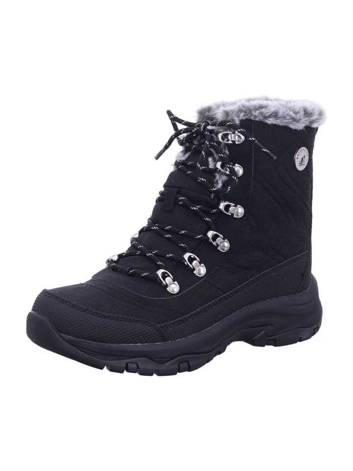 Сапоги Skechers Damen warm TREGO COLD BLUES, черный