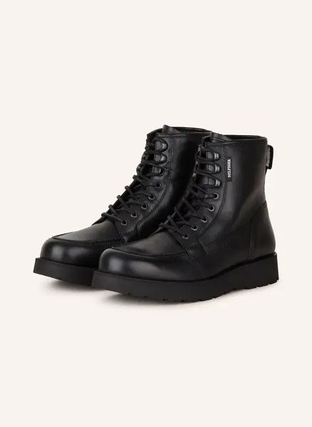 Ботинки на шнуровке TOMMY HILFIGER, черный