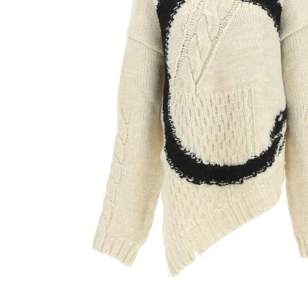 Свитер женский белый Mm6 Maison Margiela