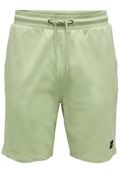 Спортивные брюки ONLY Shorts 'Neil', зеленый