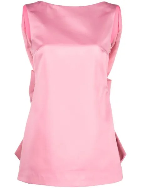 Viktor & Rolf атласное платье мини Simply Does It, розовый