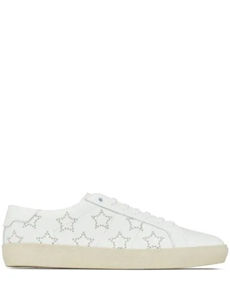 Saint Laurent кеды Court Classic SL/06 Star, белый