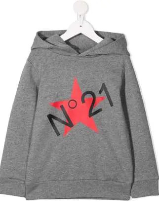 Nº21 Kids худи с логотипом