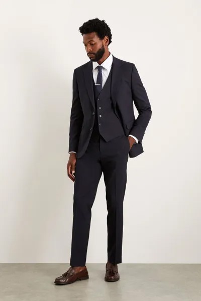 Темно-синие брюки Slim Fit Essential Suit Burton, темно-синий