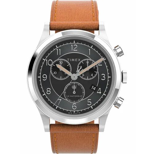 Наручные часы TIMEX, серебристый/черный
