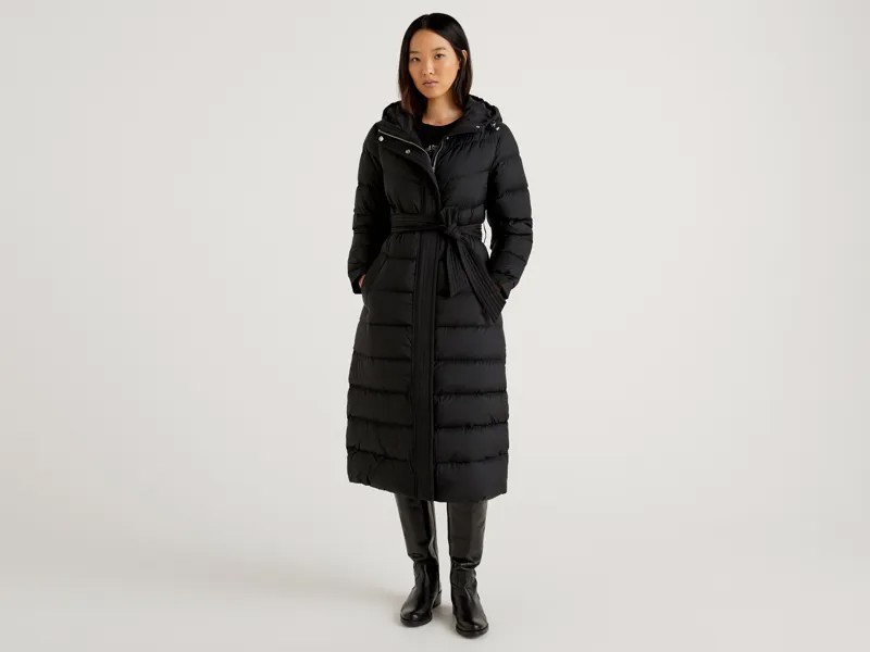 Пуховик женский United Colors of Benetton 21A_25WU5K355 черный 46
