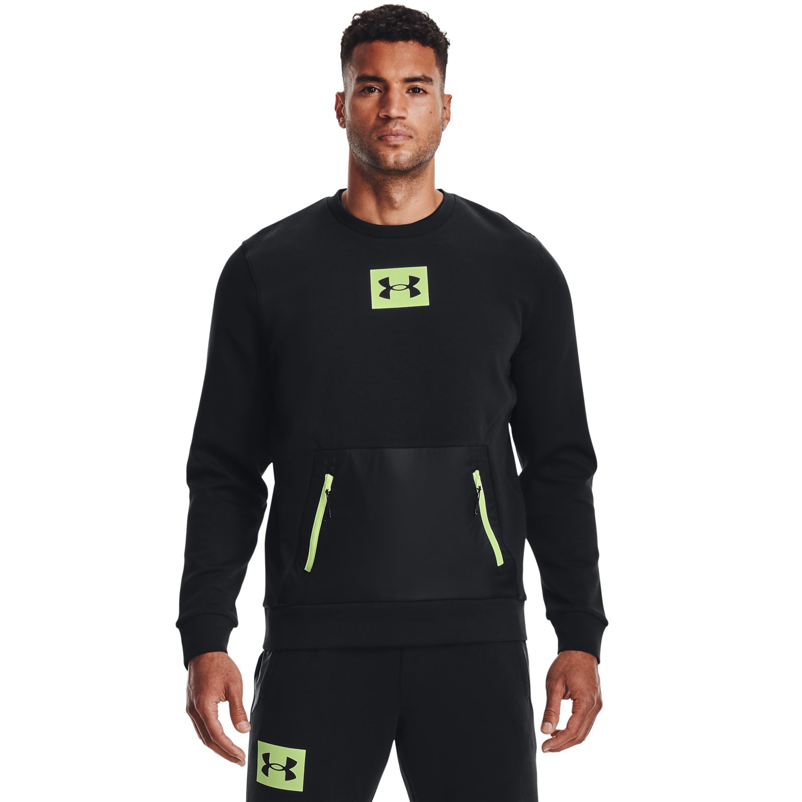 Свитшот мужской Under Armour 1366222-001 черный LG