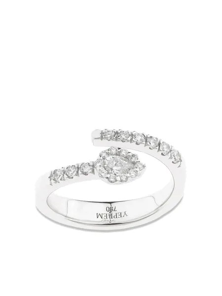 Yeprem кольцо из белого золота с бриллиантом