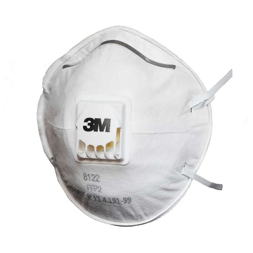 Респиратор 3M 8122 10 шт. белый