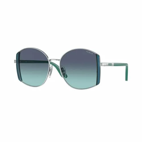 Солнцезащитные очки Vogue eyewear VO 4267S 323/4S, серебряный, черный