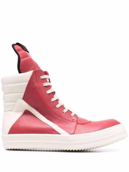 Rick Owens высокие кеды Geobasket