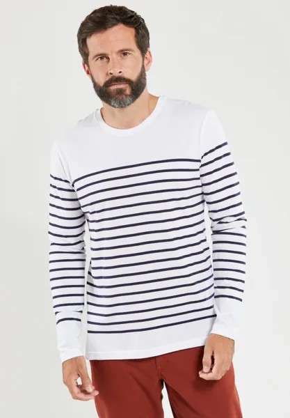 Рубашка с длинным рукавом MARINIÈRE ORIGINAL T-SHIRT Armor lux, цвет blanc/navire