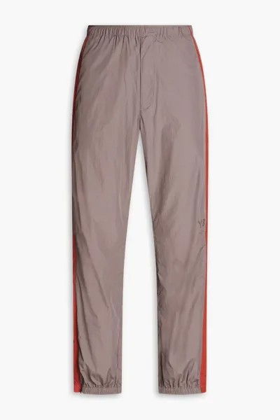 Спортивные брюки с принтом Y-3, серо-коричневый