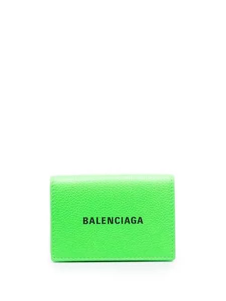 Balenciaga мини-кошелек Cash с логотипом