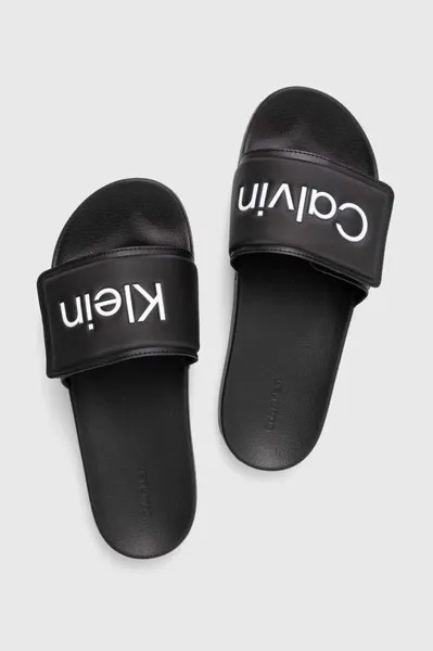 Шлепанцы POOL SLIDE ADJ Calvin Klein, черный