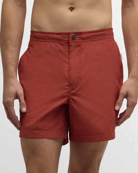 Мужские плавки Calder 6E, внутренний шов 6 дюймов Onia, цвет Burnt Red