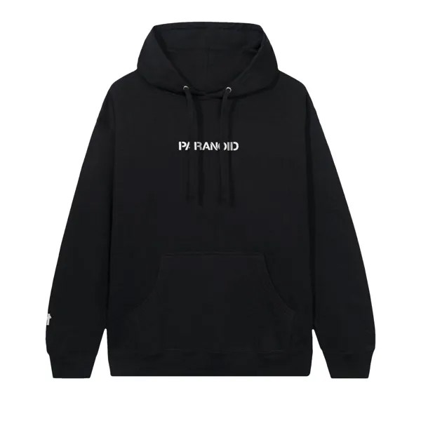 Светоотражающая толстовка 3M Anti Social Social Club x Undefeated Paranoid Черная