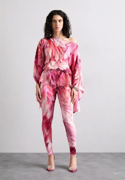 Леггинсы Roberto Cavalli, красные