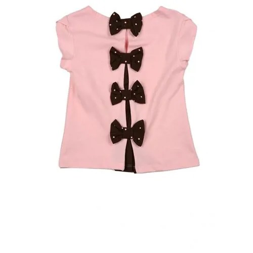 Футболка для девочек Mini Maxi, модель 0724, цвет розовый, размер 98