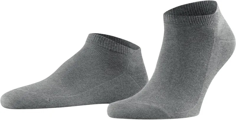 Семейные хлопковые носки-кроссовки Falke, цвет Light Grey Melange
