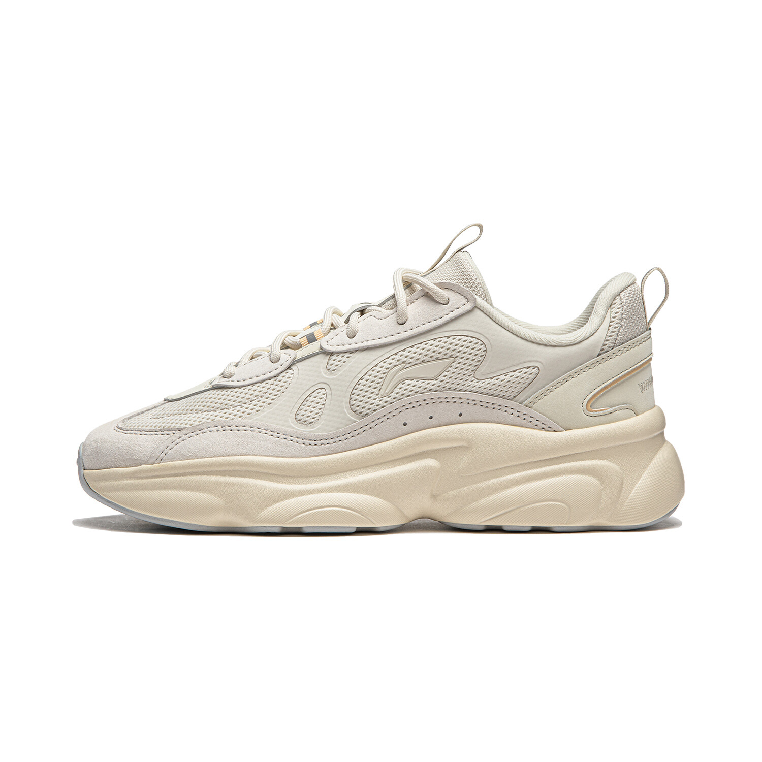 Кроссовки LINING Coconut Milk 2.0 Lifestyle Shoes Women's Low-top Pearl White, белый