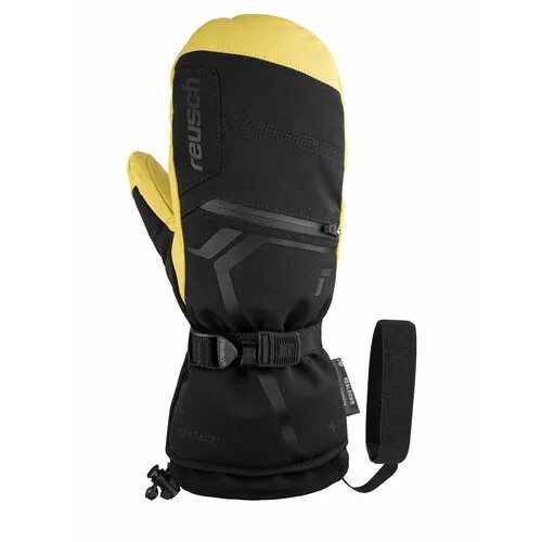 Варежки Reusch, размер 6.5, желтый/черный
