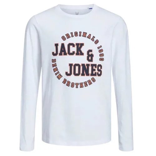 Jack & Jones, футболка для мальчика, Цвет: черный, размер: 128