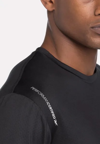 Спортивная футболка Short Sleeve Certified Athlete Reebok, черная