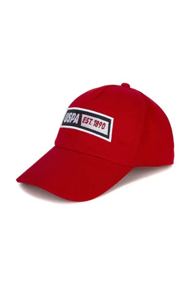Бейсболка мужская U.S. POLO Assn. A081AK064P01CARLOS красная
