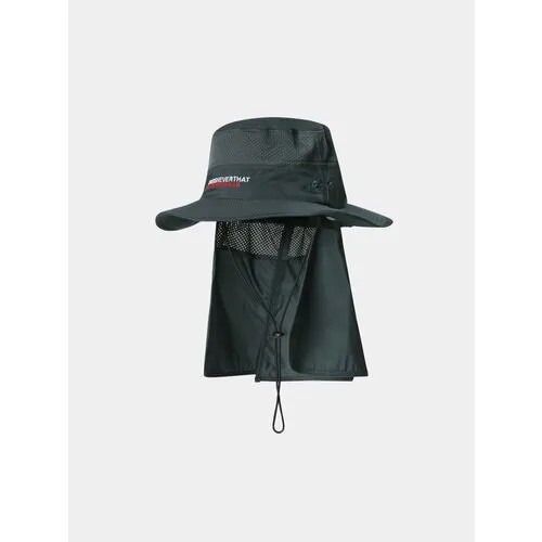Панама thisisneverthat Sun Shade Sport Boonie Hat, размер OneSize, черный