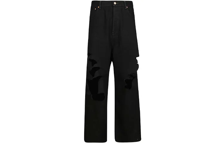 Мужские джинсы Balenciaga, цвет Black