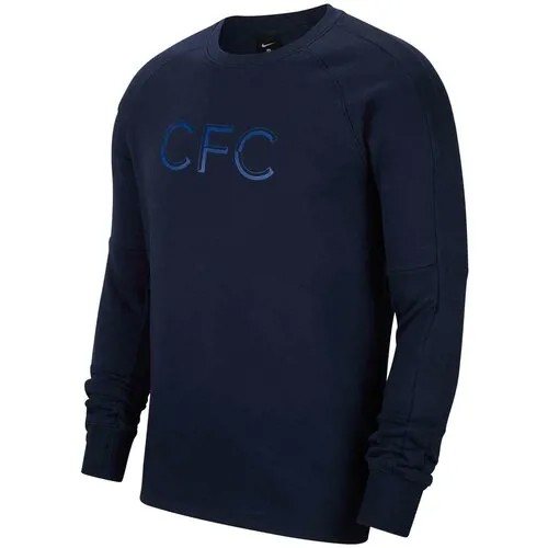 Толстовка Nike Chelsea Sweatshirt Crew BQ6502-451 (M) RU50