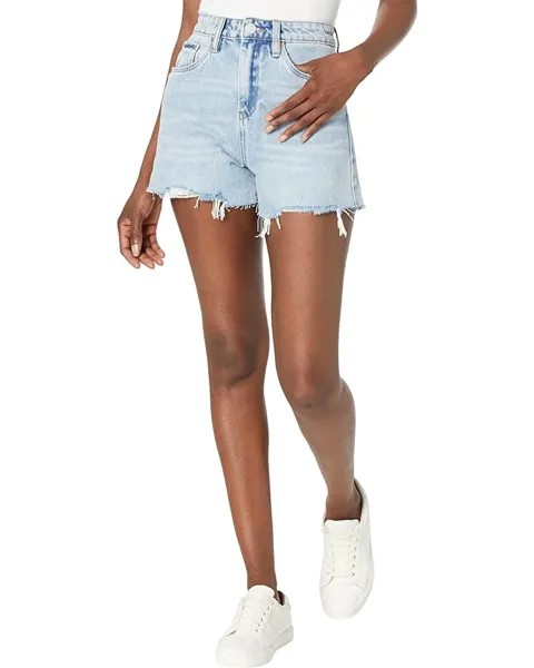 Шорты Blank NYC Reeve Sustainable High-Rise Cutoff Five-Pocket Shorts in Cold Gem, цвет Cold Gem