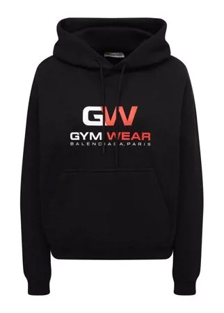 Хлопковое худи Balenciaga