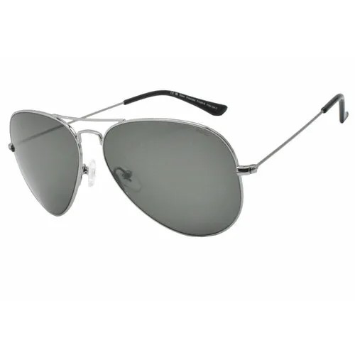 Солнцезащитные очки Invu P1300, серебряный, серый