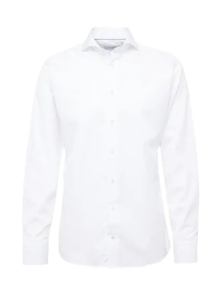 Рубашка узкого кроя на пуговицах ETON Poplin, белый