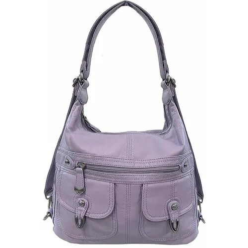 Сумка-рюкзак женская DOLPHIN БП-00003739, цвет нежно-сиреневый