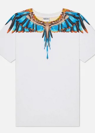 Мужская футболка Marcelo Burlon Grizzly Wings Regular, цвет белый, размер M