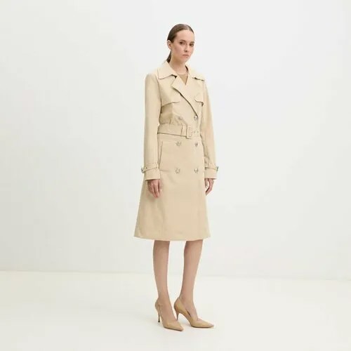 Плащ GUESS, размер M, бежевый
