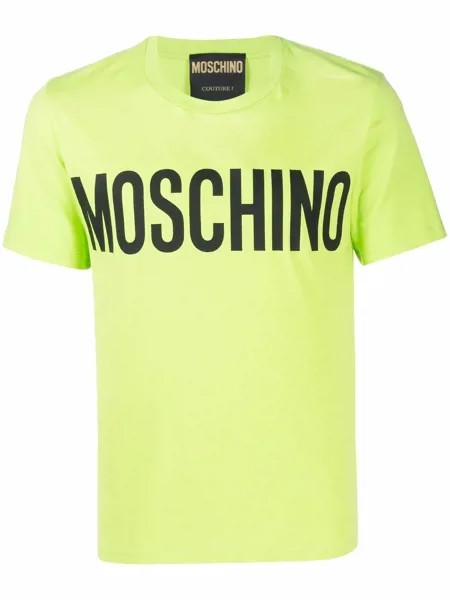 Moschino футболка с логотипом