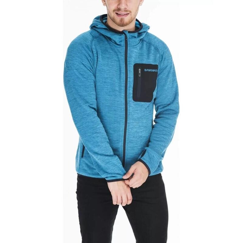 Свитер флисовый HERMON Hooded Fleece мужской - синий Fundango, цвет blau