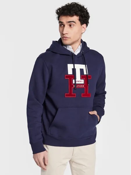 Толстовка свободного кроя Tommy Hilfiger, синий