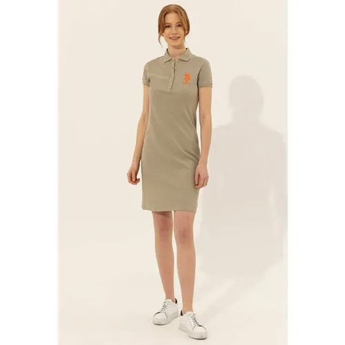Сарафан U.S. POLO ASSN., размер M, хаки