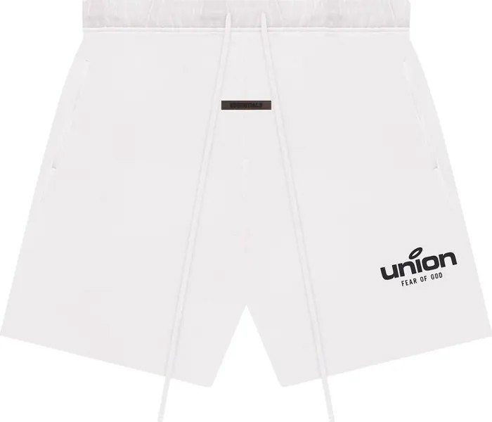 Спортивные шорты Fear of God Essentials x Union Vintage Sweat Short 'White', белый