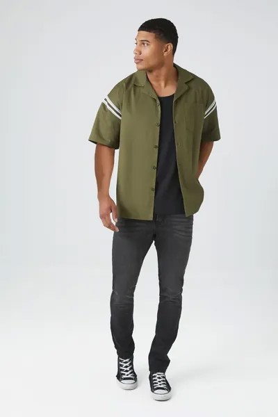 Джинсы скинни из эластичного денима Forever 21, черный