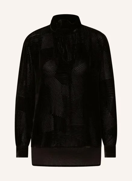 Блузка-рубашка Emporio Armani, черный