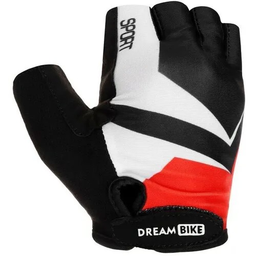 Перчатки Dream Bike, красный, белый
